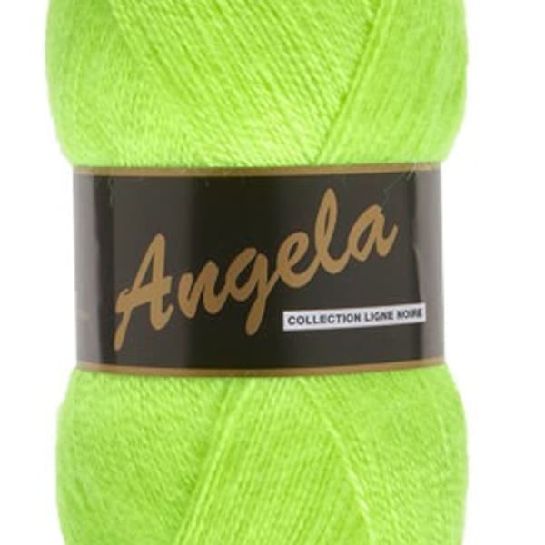 maxi pelote Angela 100gr,500 m, laine et acrylique ,douce et fine