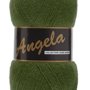 maxi pelote Angela 100gr,500 m, laine et acrylique ,douce et fine 026