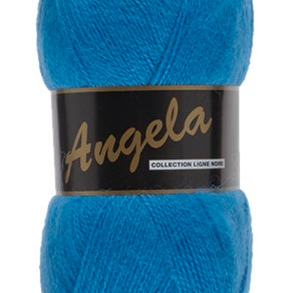 maxi pelote Angela 100gr,500 m, laine et acrylique ,douce et fine