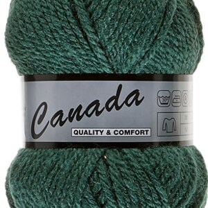 ball of 50 gr wool and acrylic Canada 045