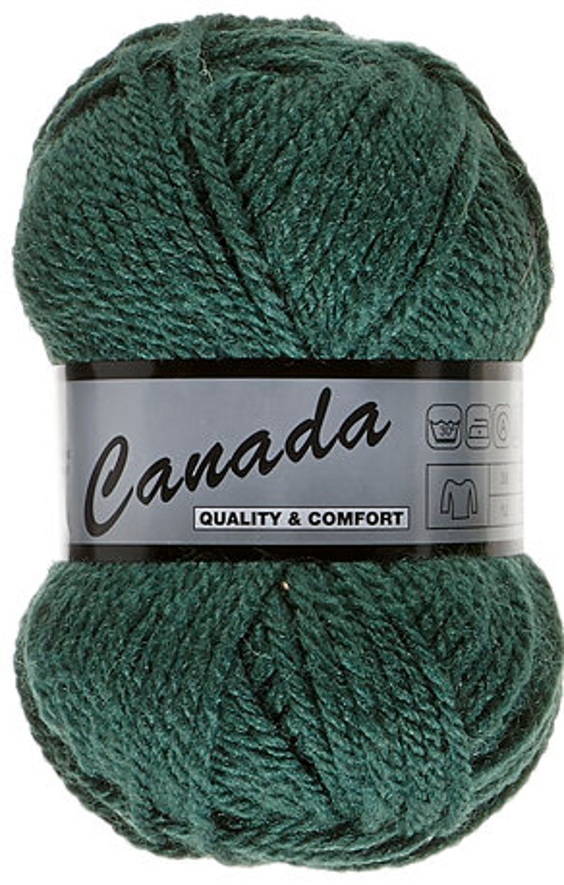 ball of 50 gr wool and acrylic Canada 045