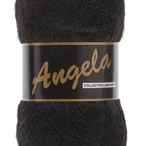 maxi bola Angela 100gr, 500 m, lana y acrílico, suave y fino 001