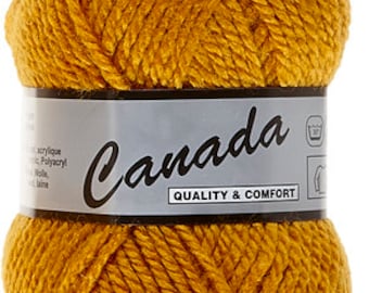 pelote de 50 gr laine et acrylique Canada