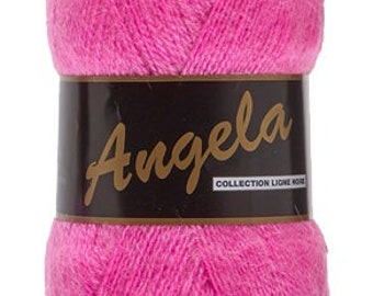 maxi pelote Angela 100gr,500 m, laine et acrylique ,douce et fine