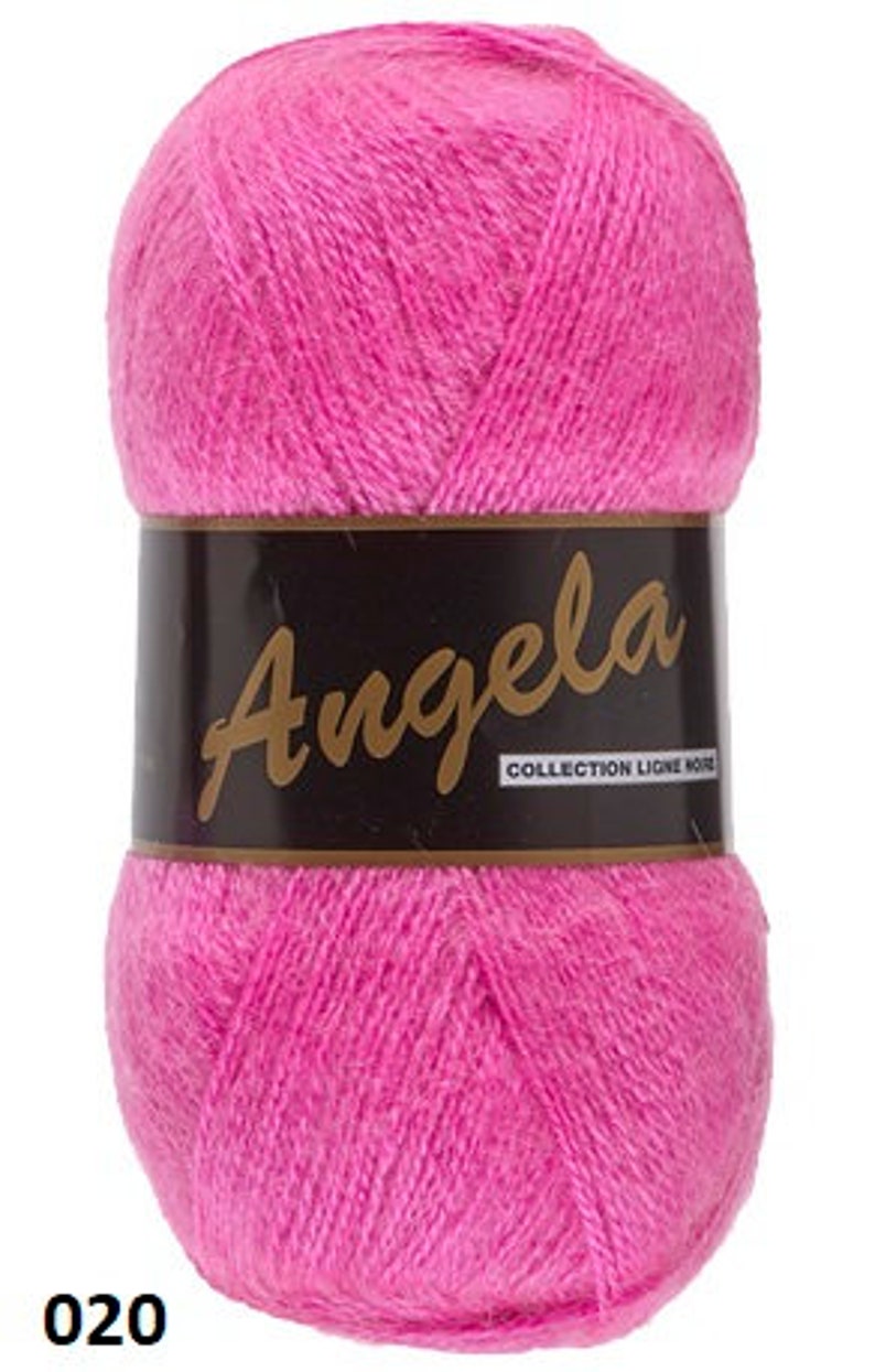 maxi pelote Angela 100gr,500 m, laine et acrylique ,douce et fine 020