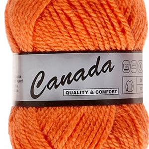 ball of 50 gr wool and acrylic Canada 041