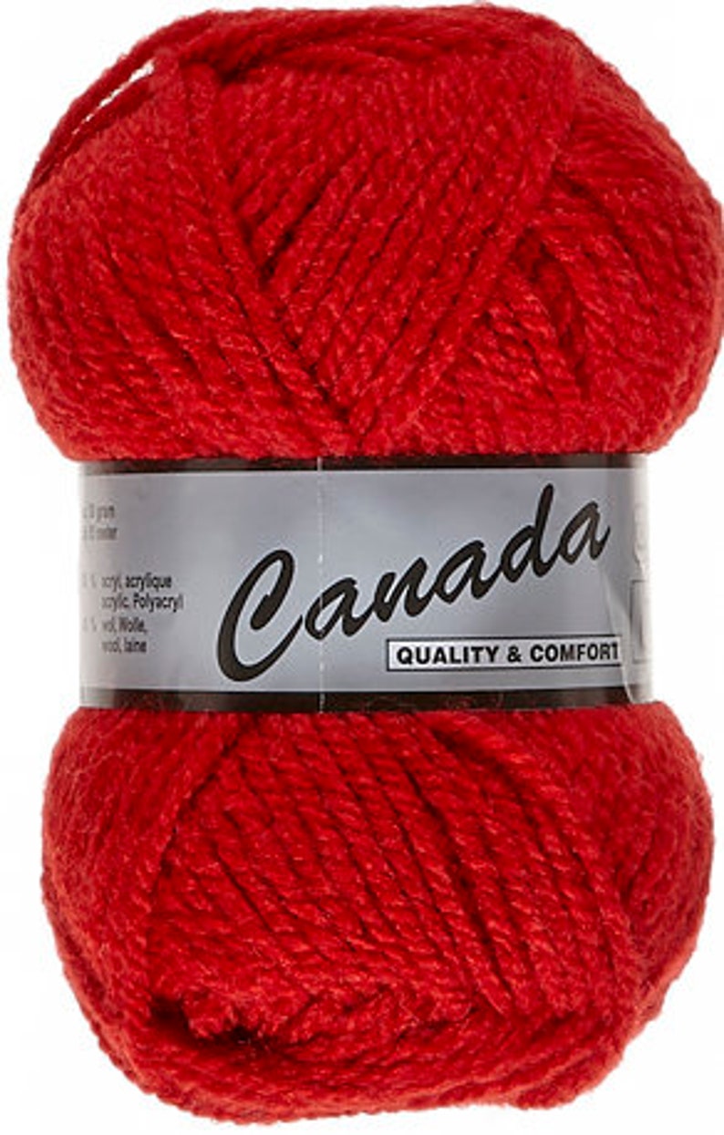 ball of 50 gr wool and acrylic Canada 043