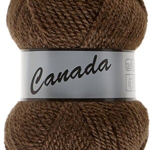 ball of 50 gr wool and acrylic Canada 049