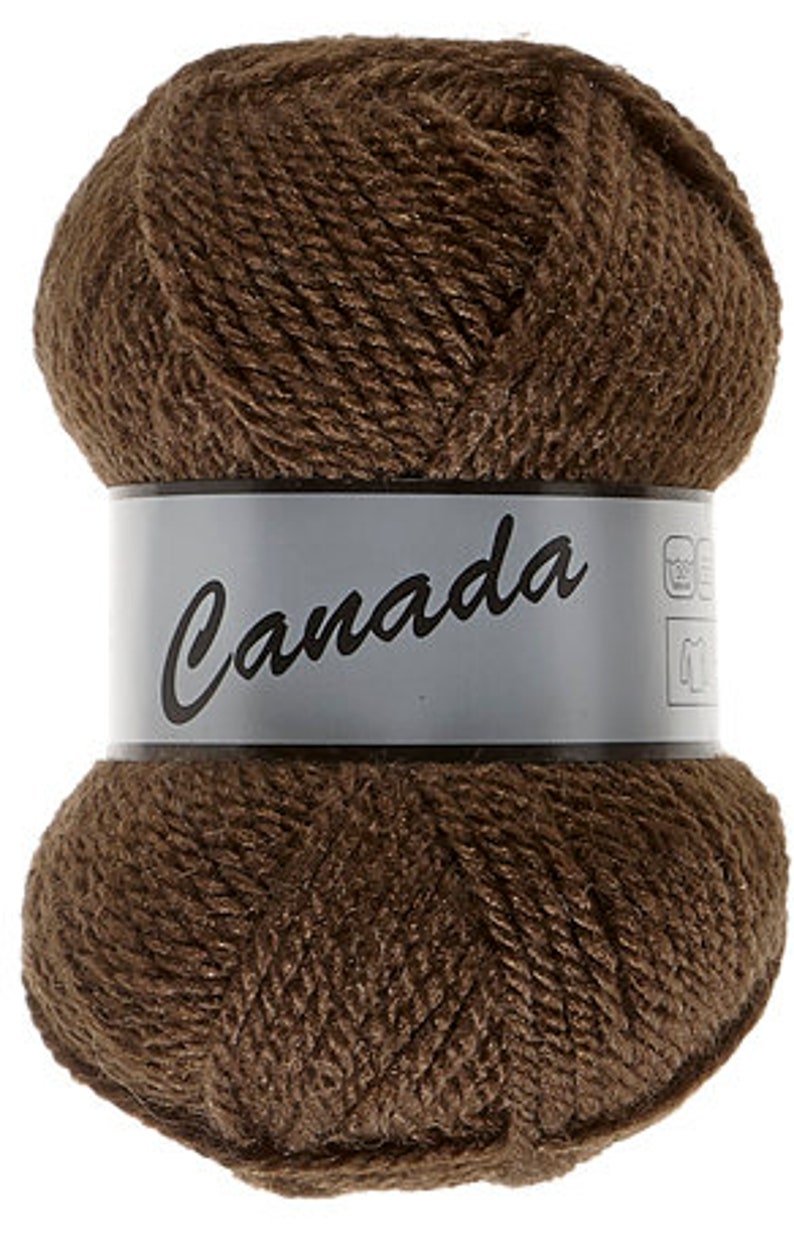 ball of 50 gr wool and acrylic Canada 049