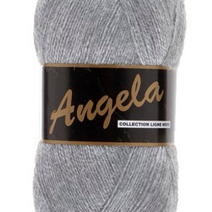 maxi pelote Angela 100gr,500 m, laine et acrylique ,douce et fine 002