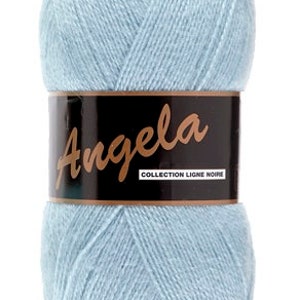 maxi pelote Angela 100gr,500 m, laine et acrylique ,douce et fine 011