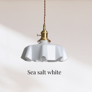Pendant Light, Ceiling Lights, Hanging Light, Vintage Stain Glass Light, Ceiling Lamps, Pendant Lighting, Pendant Sea Salt