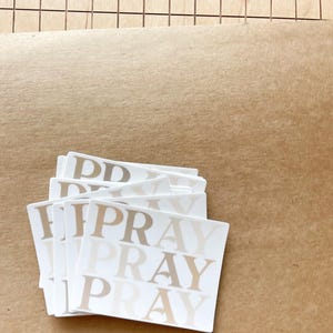 Pray | Christian encouragement | lift me up stickers | Bible Verse stickers | Christian gift | Bible journaling