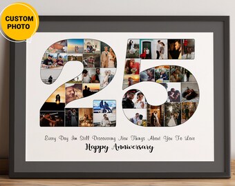 25th Anniversary Gifts For Men Etsy