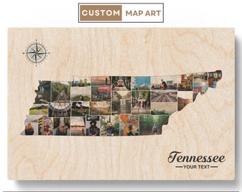 Tennessee Kunst Tennessee Karte Tennessee Wand Kunst Nashville Karte Tennessee Poster Tennessee Geschenk Tennessee Print - Weihnachtsgeschenke