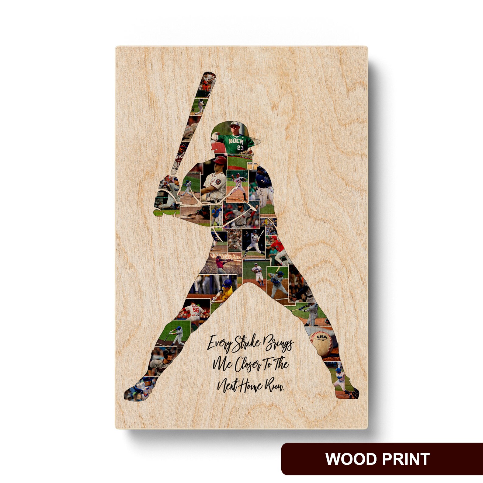 Personalized Baseball Canvas Art Baseball Team Gift Gifts Etsy