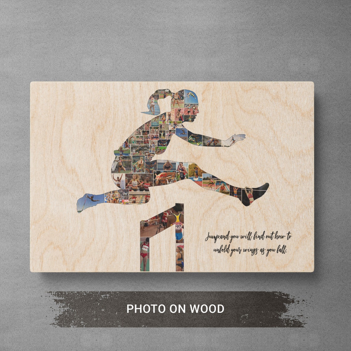 Long Jump Gift Long Jump Art Long Jump Decor Long Jump Etsy