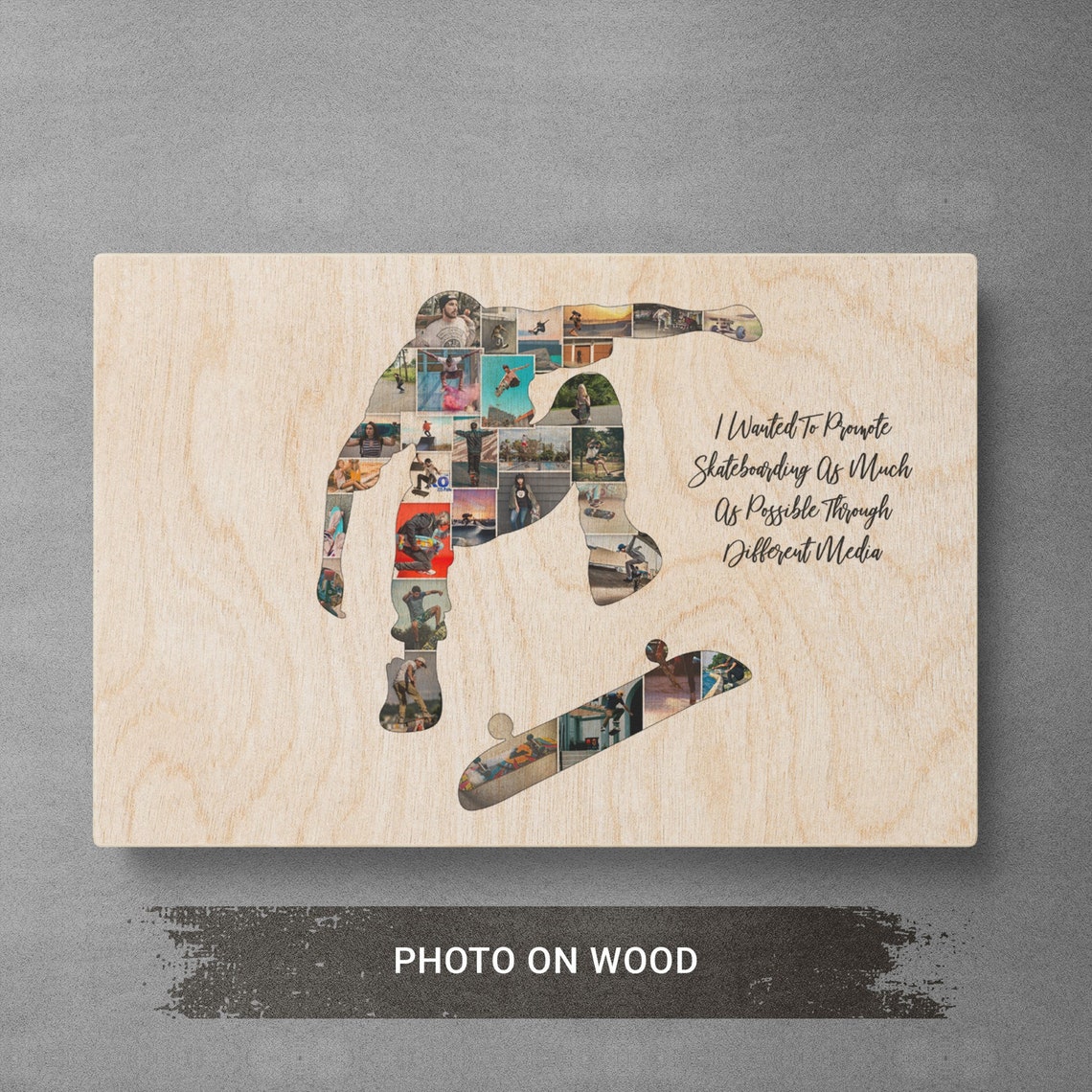 Skateboarding Gift Gifts For Skaters Skateboarding Wall Art Etsy