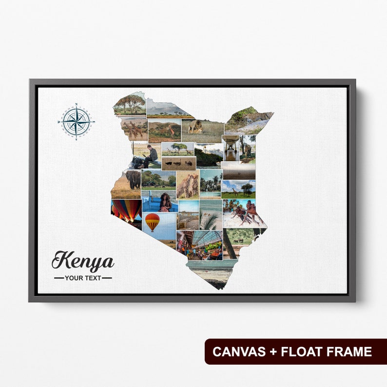 Kenya Print Kenya Poster Map of Kenya Kenya Map Kenya Map Etsy