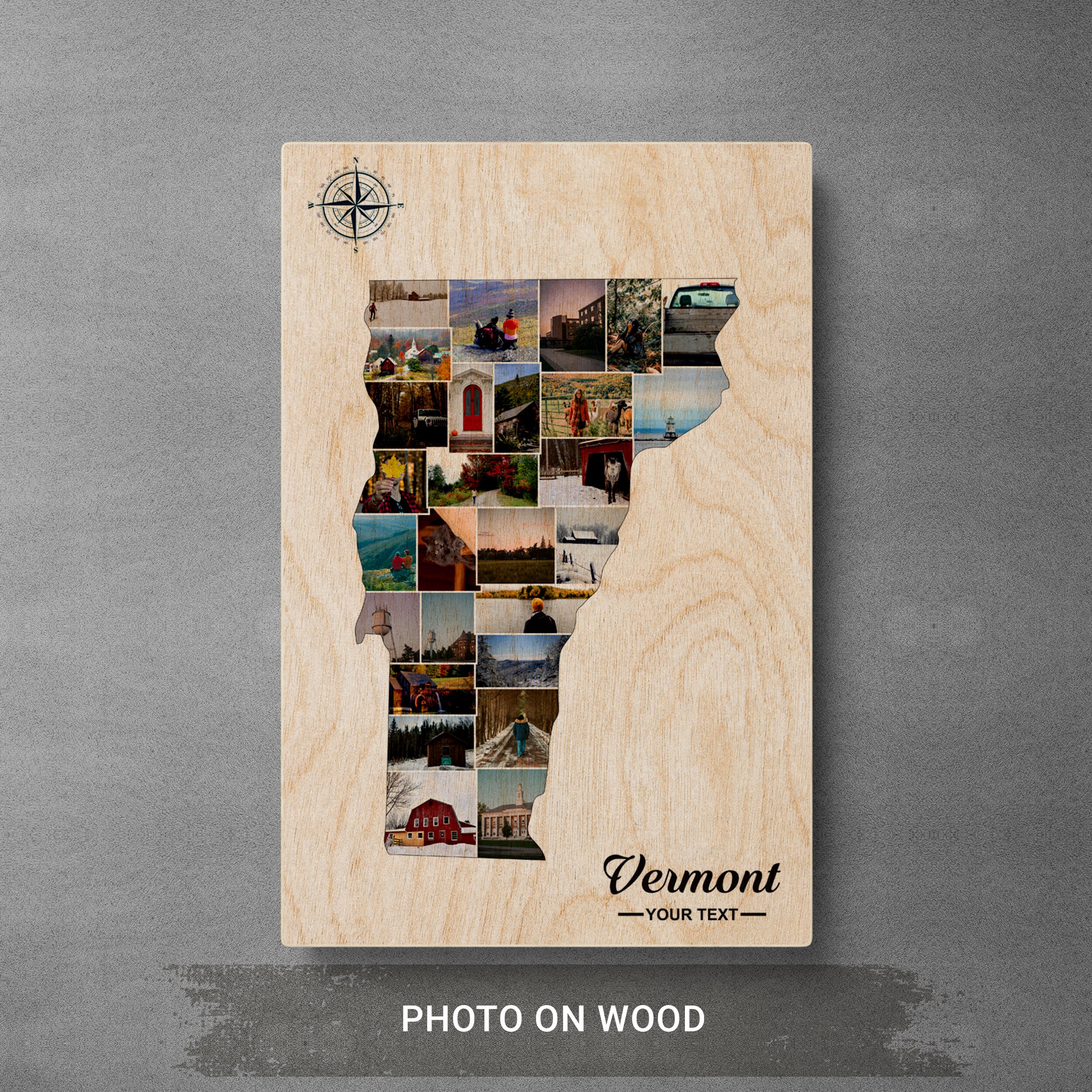 Vermont Poster Vermont Wall Art Vermont Print Vermont Wall Etsy