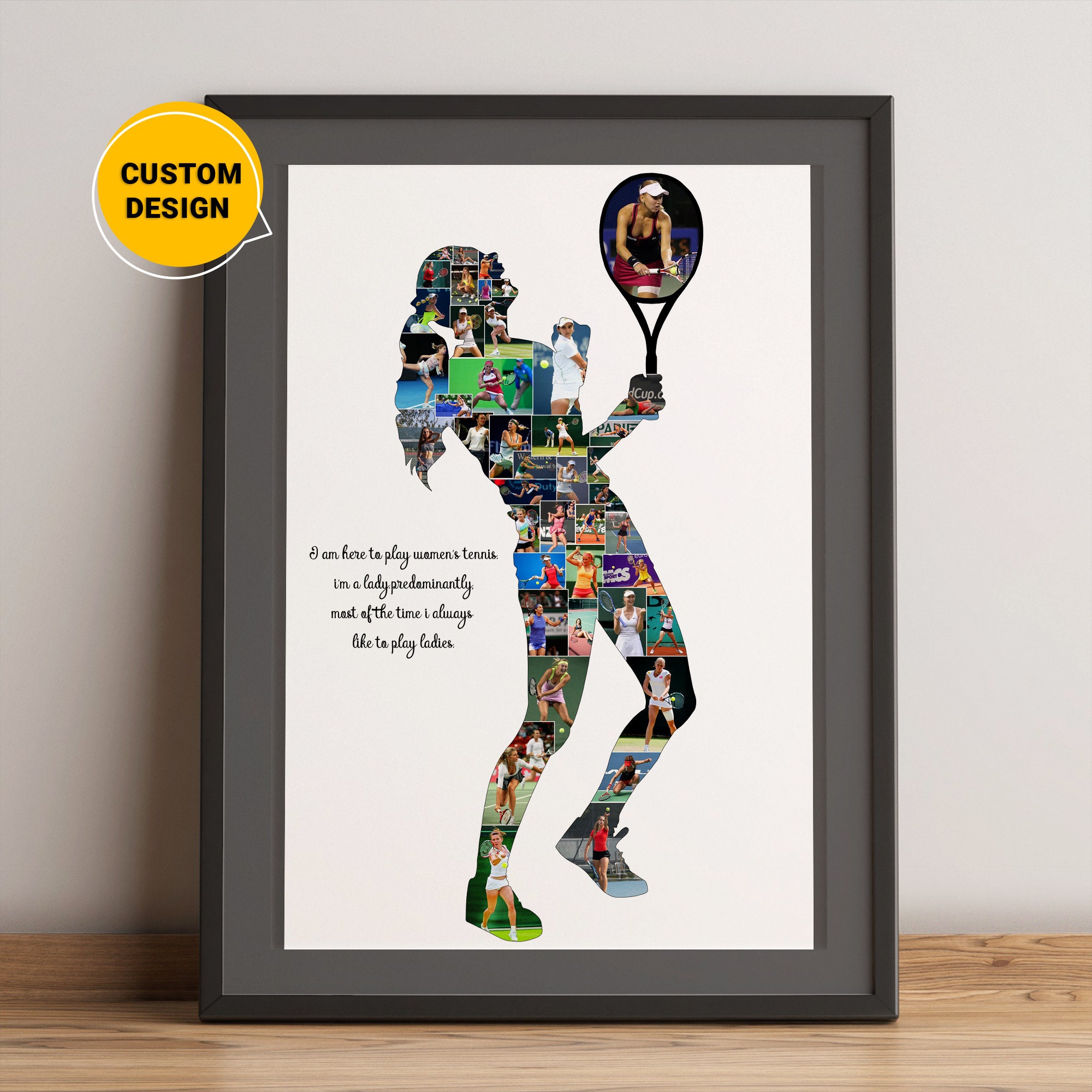 Tennis Gifts Tennis Gifts For Women Tennis Art Unique Etsy