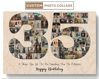 35th Birthday Gift  35 Year Old Birthday Gift  Birthday Gift For Husband  Personalized Birthday Gift - Christmas Gifts