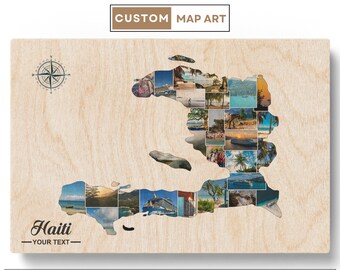 Haiti Map Download  Haiti Metal Art  Haiti Poster  Haiti Map  Haiti Wall Art  Haiti Print  Haiti Country Map - Christmas Gifts