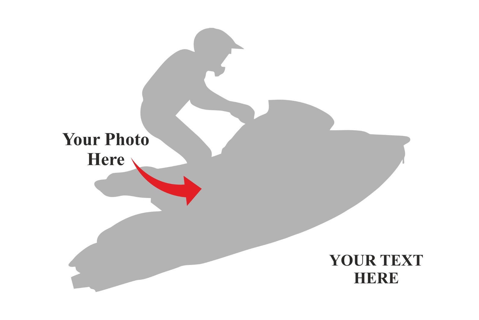 Jet Skiing Water Sports Gift Jet Ski Photo Collagejet Etsy