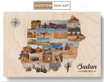 Sudan Map  Sudan Canvas  Sudan Art  Sudan Print  Sudan Wall Art  Sudan Poster  Sudan Art Print  Sudan Decor - Christmas Gifts