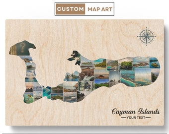 Cayman Island Poster  Cayman Island Painting  Cayman Island Map  Map Of Cayman Island  Cayman Island Art - Christmas Gifts