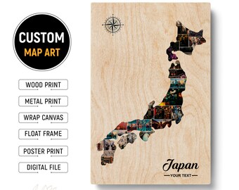 Japan Travel  Japan Photography  Japanese Map  Ancient Japanese Art  Map Of Japan  Japan Map Print  Japan Map Poster - Christmas Gifts