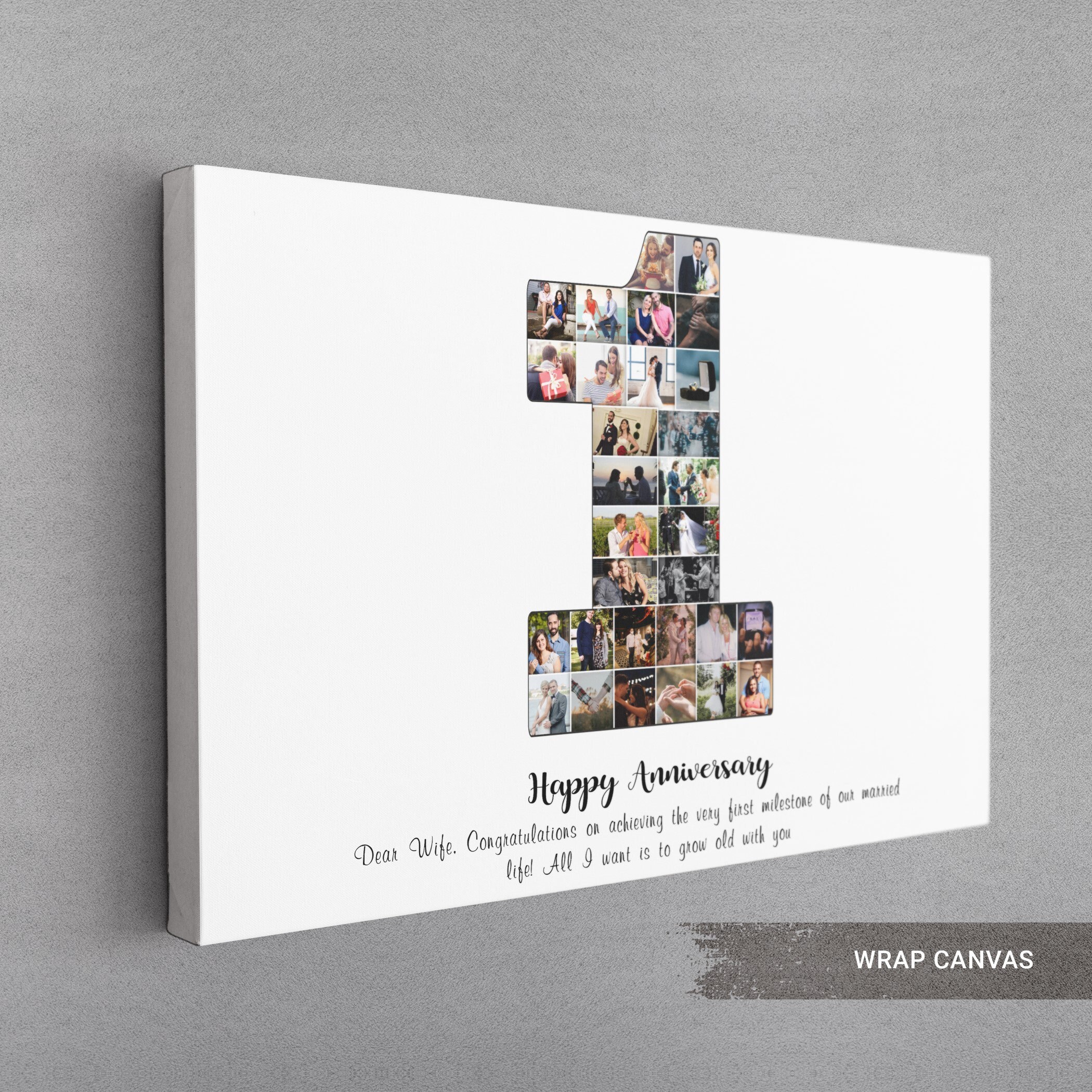 1 Year Anniversary Gifts for Boyfriend 1st Anniversary Gift Etsy