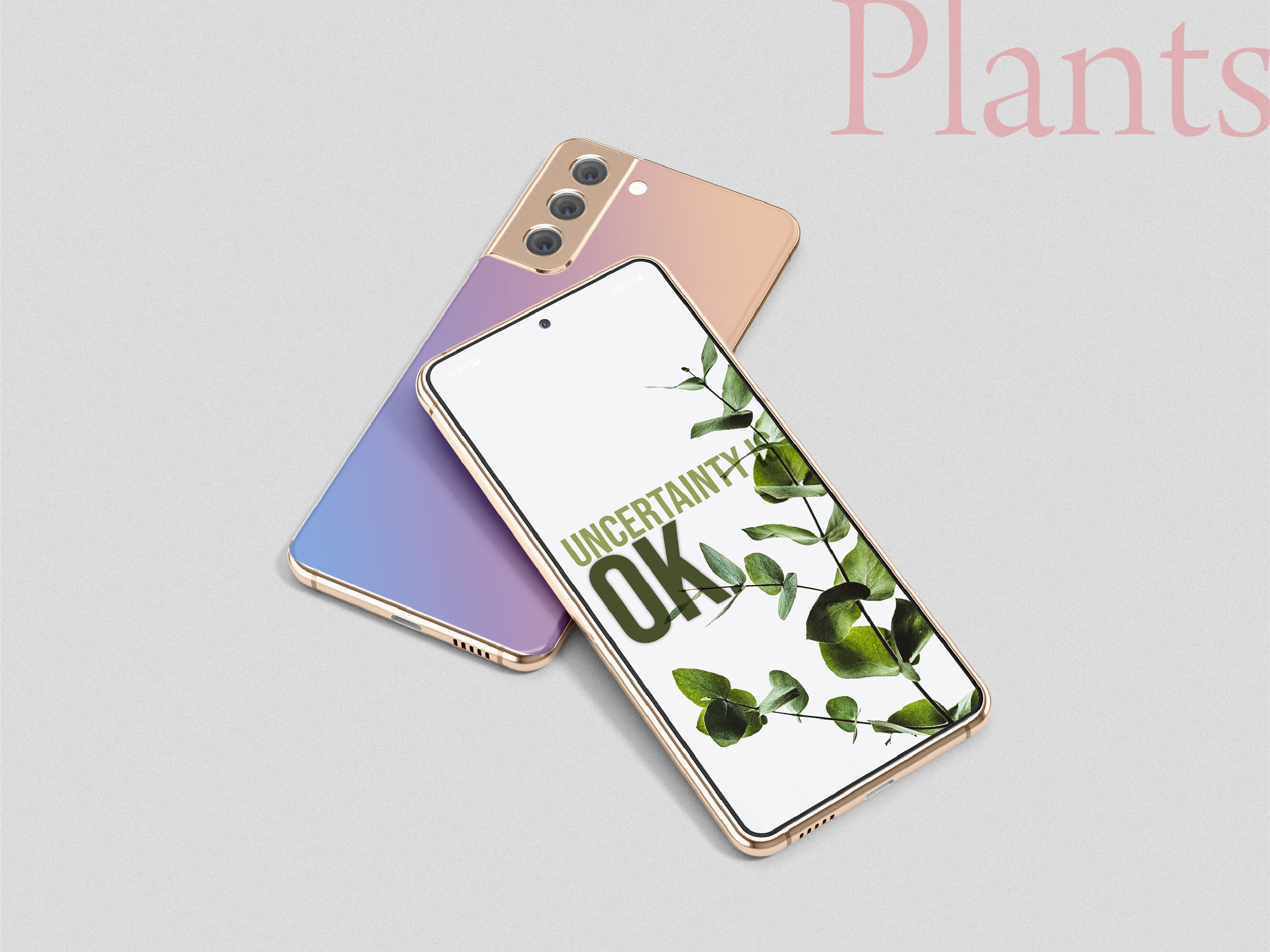 OCD Phone Wallpapers Daily Affirmation & Empowerment Instant Download