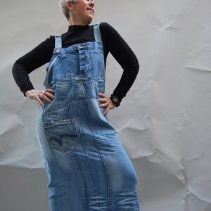 Womens Denim Dungaree Skirt Dress without inner  Stylestone