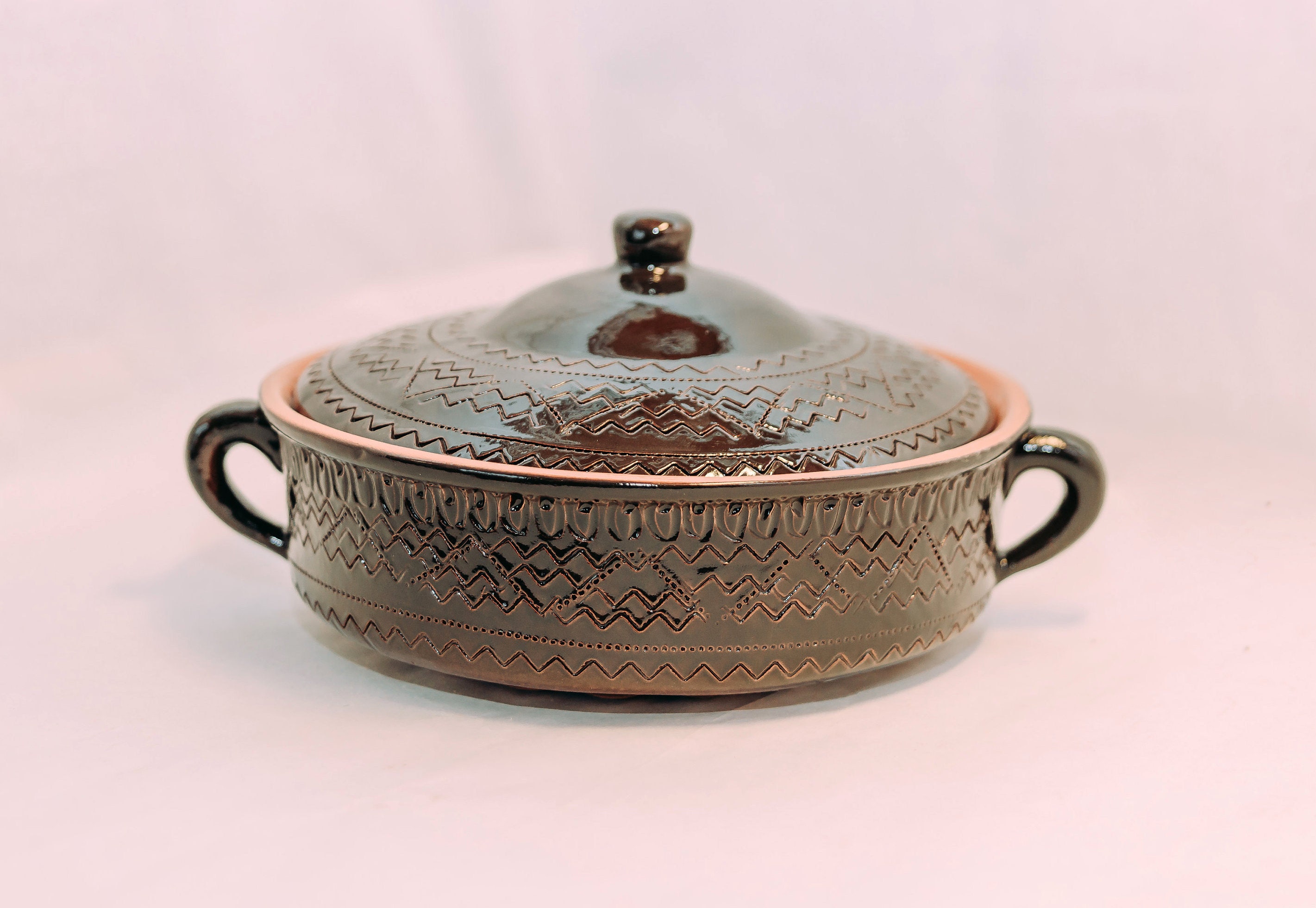 Clay Pot for Cooking Clay Cookware Casserole Dish With Lid Etsy UK