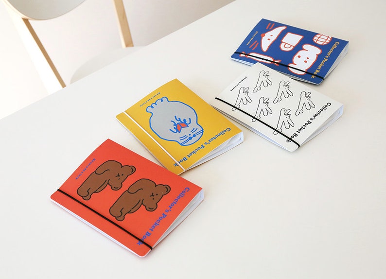 pocket album album for sticker or photo 4 colors sticker book