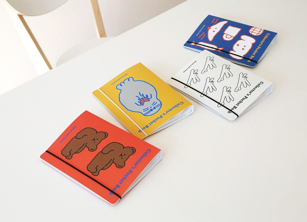 Album for sticker or photo 4 colors / sticker book pocket Etsy