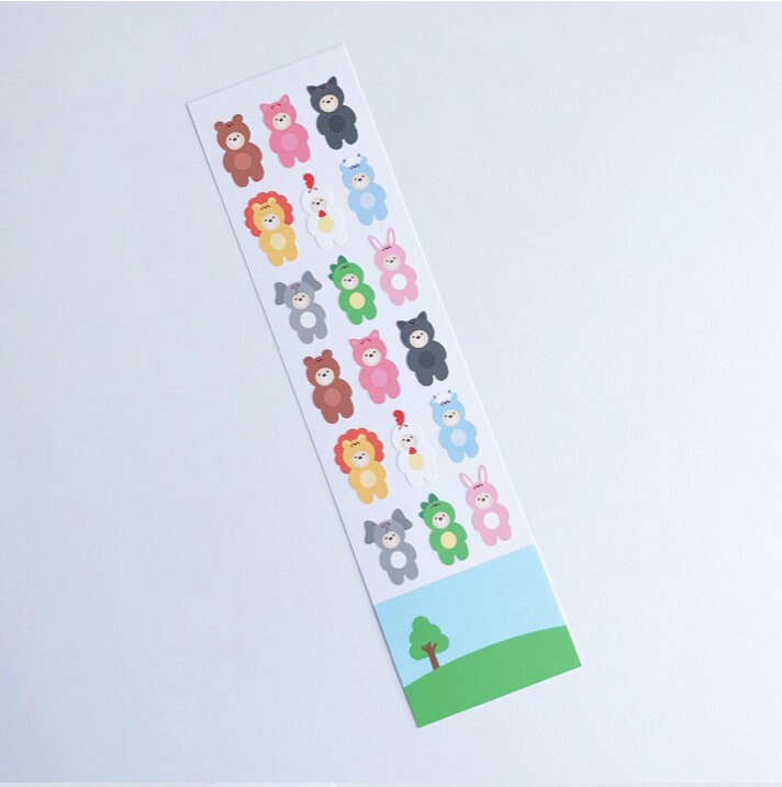 Animal Seal Sticker Planner Sticker Diary Stickers Notebook Etsy