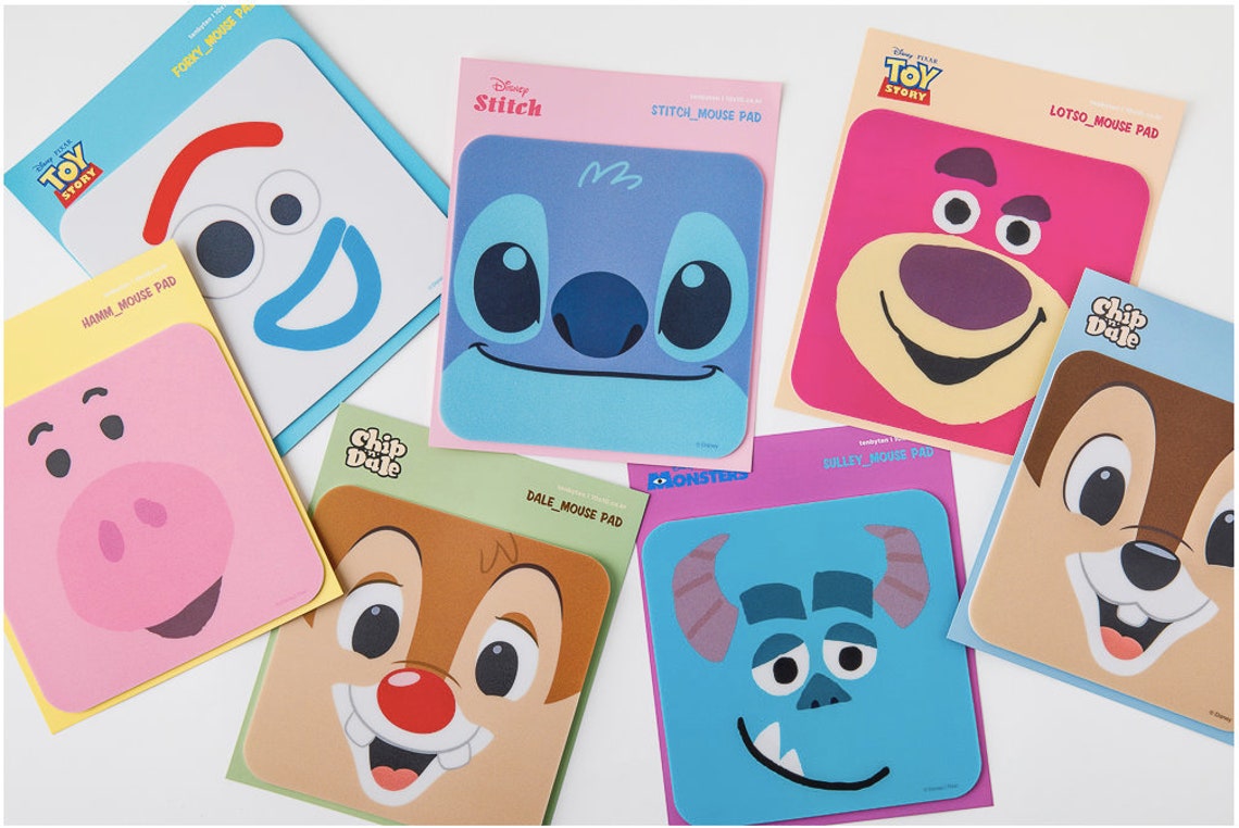 MOUSE PADS Disney MousePads 7 tipos Etsy