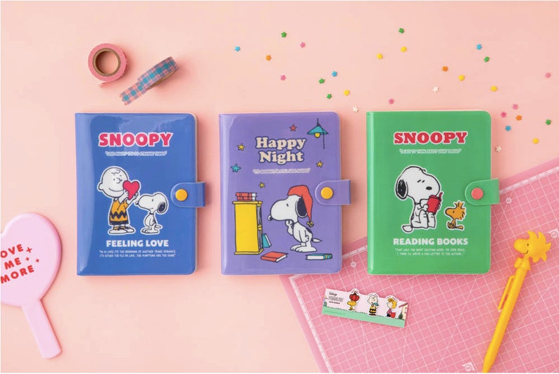 2021 Snoopy the peanuts Planner Journal Etsy