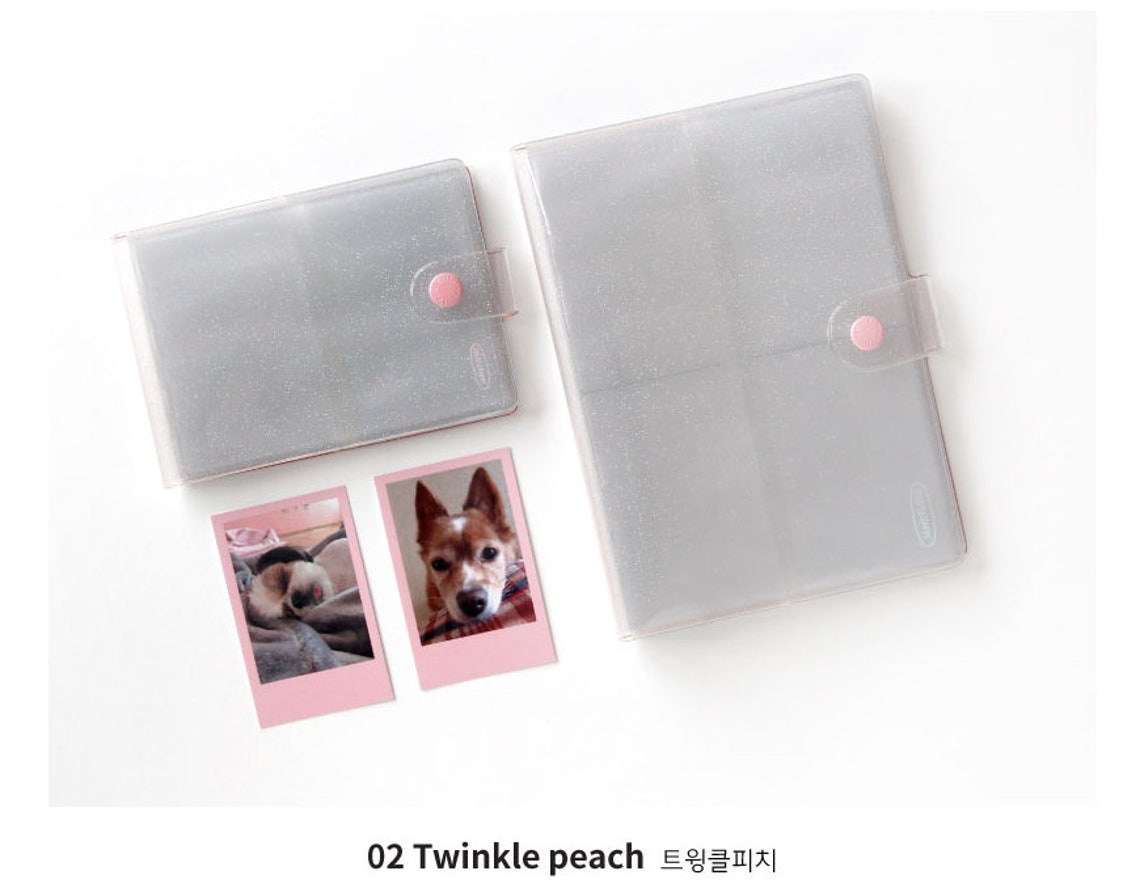 Photo card album 3 colors / polaroid album instax album Etsy