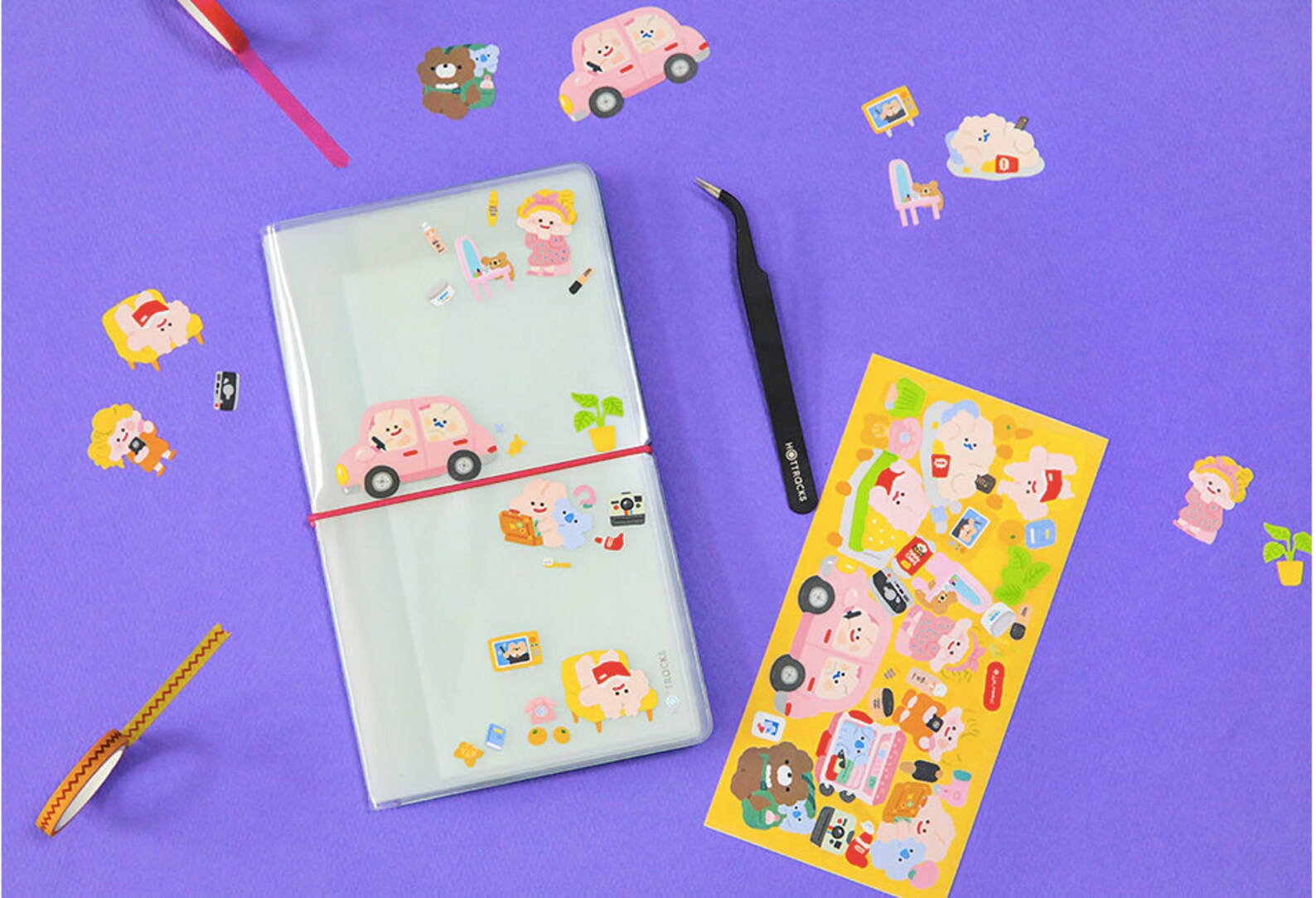 Sticker Book SET / Cute Stickers Diary Stickers Notebook Etsy