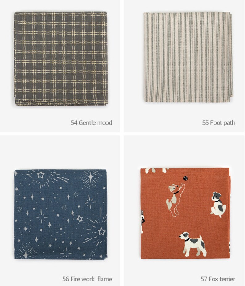 Handkerchief 20 Types / cotton handkerchief Etsy