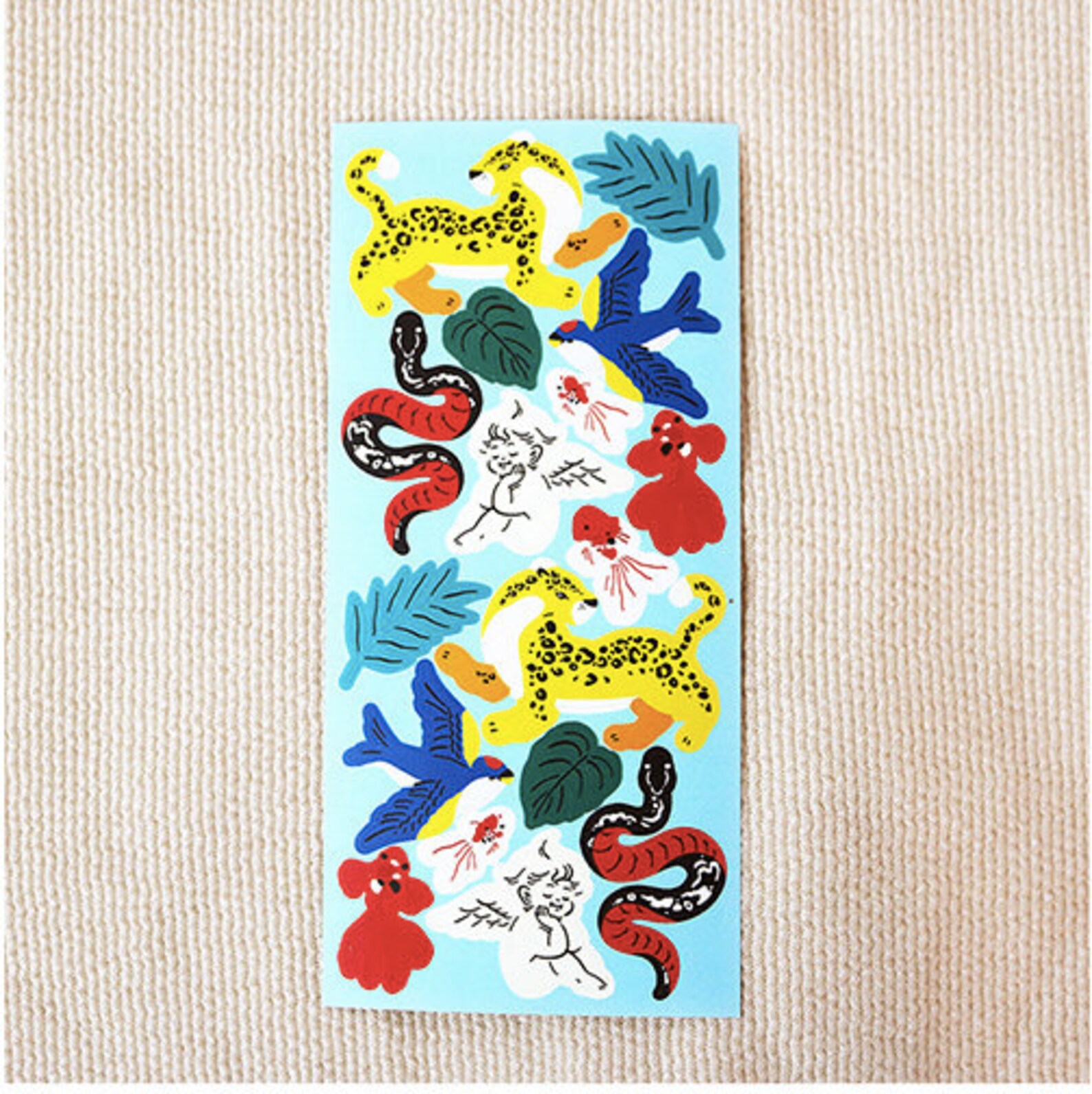 STICKERTropical Animal seal stickerBullet Journal Etsy