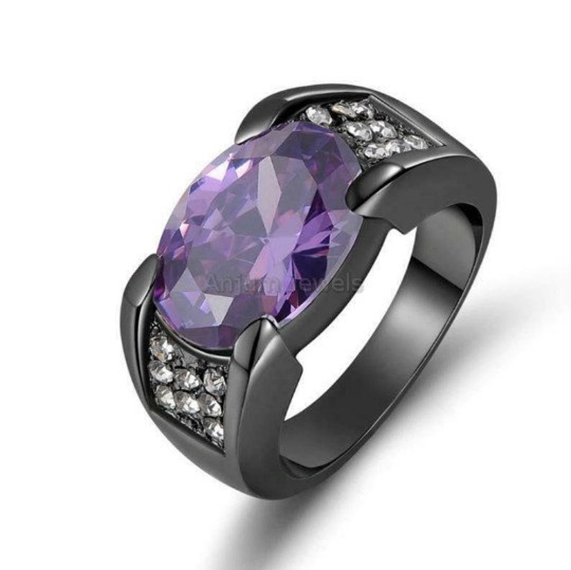 Statement Ring Amethyst at Steven Espinosa blog