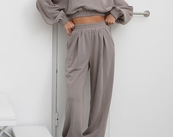 Knittet pants for daily wear