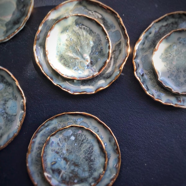 Ceramic Plate Set Etsy UK