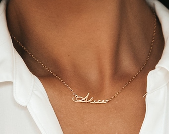 Custom Name Necklace with dainty chain | Personalized Name Jewelry | Minimalist Jewelry | Perfect Gift for Her | Christmas Gift idea