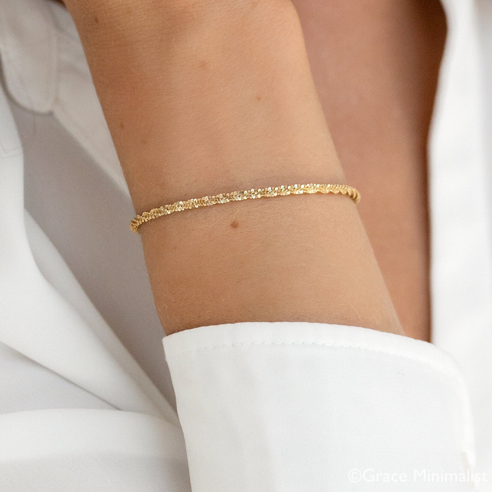 Grace Personalised Bracelet - Etsy