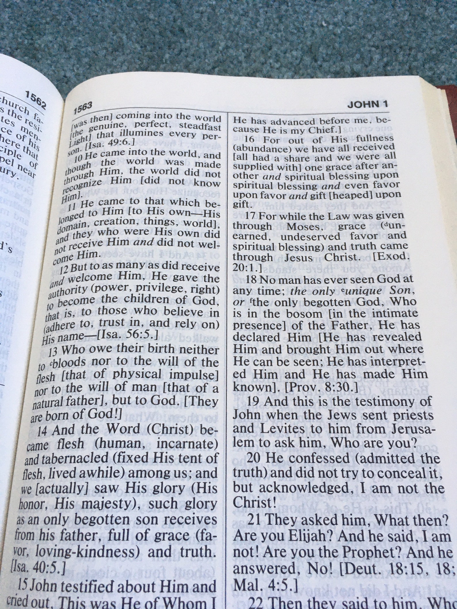 AMPC CLASSIC AMPLIFIED Bible Hard Back Large Print 1987 Etsy